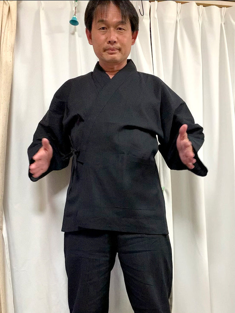 1092 Cotton-Ramie Yoryu Samue