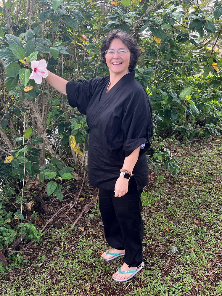 8050 Linen-Cotton Roll-Up Samue