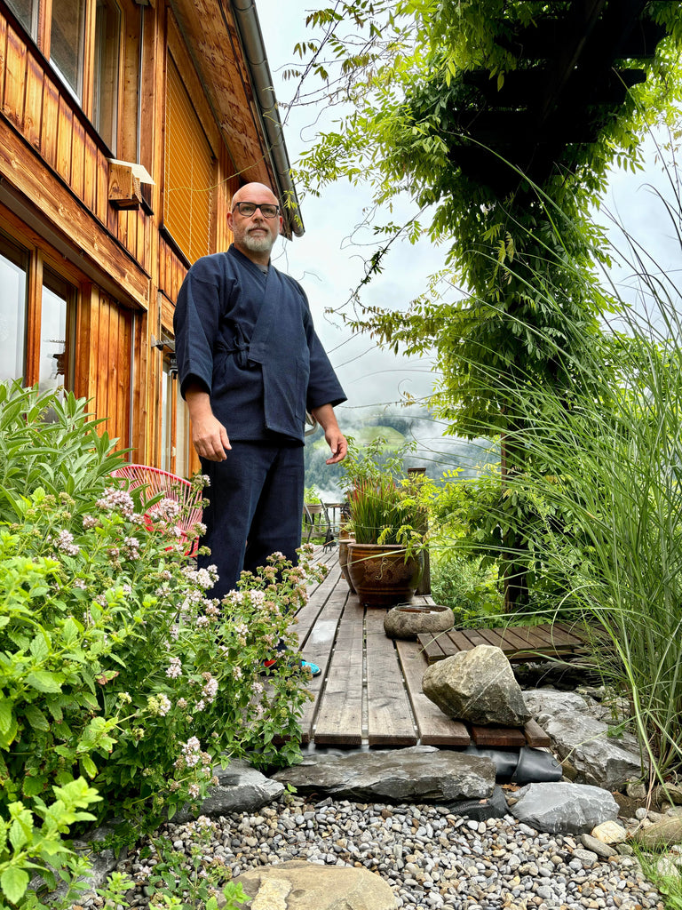 2012 Thick Yarn Sashiko-ori Samue