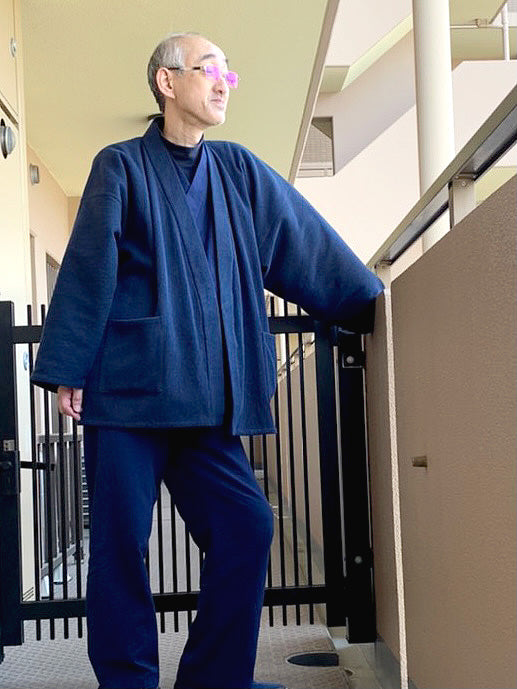 3025 Thick Yarn Sashiko-ori Jacket