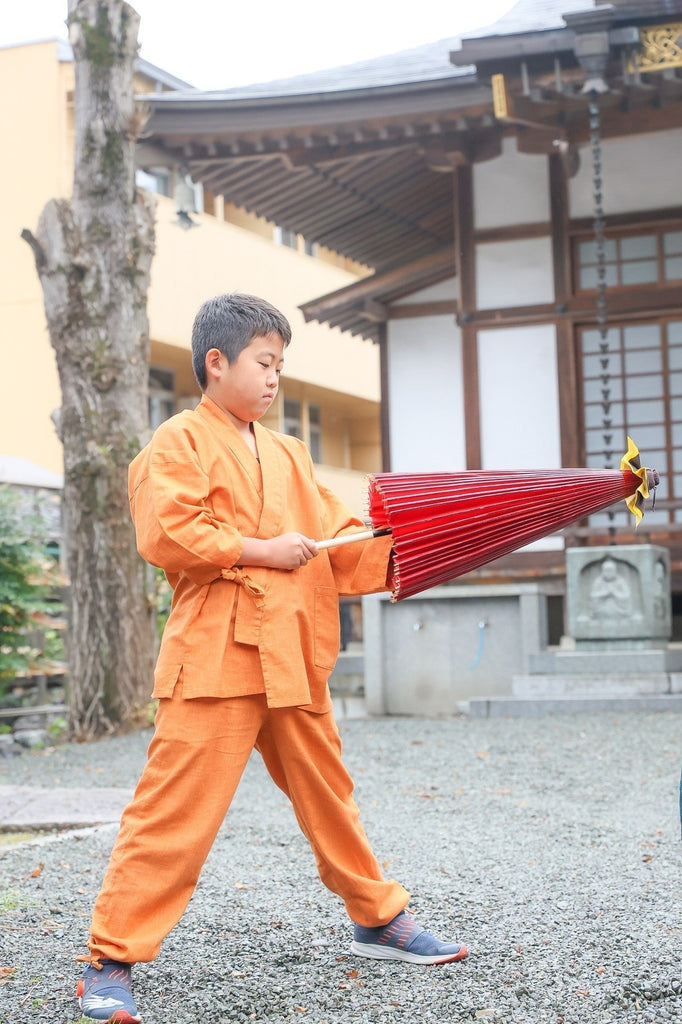 6001 Kasuri Tsumugi Samue