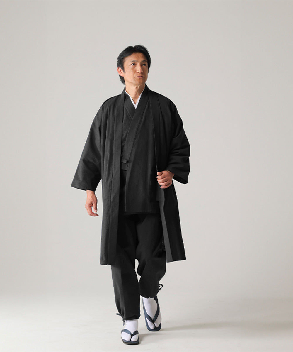 1040 Tate Slub Long Haori / 100% Cotton – wasuianjapan