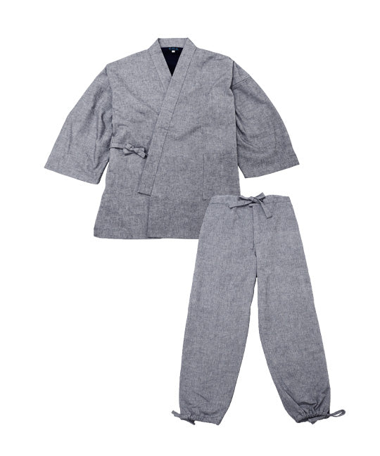 Samoue Cotton Suede-lined Samue – Warm Winter Japanese Samue in Cotton, Made ...