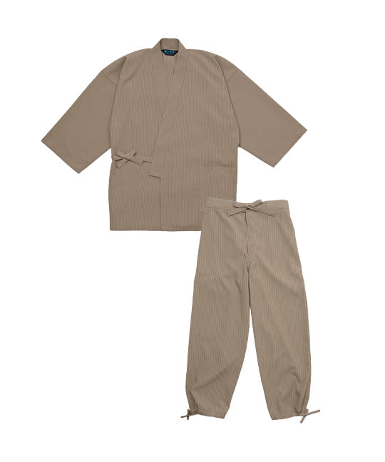 COOLMAX® Seersucker Samue – Breathable Summer Japanese Samue in