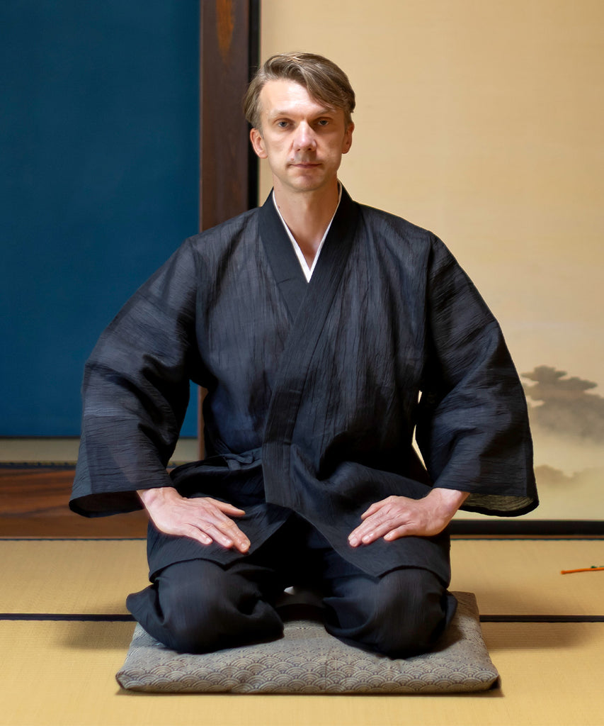 Ojiya Chijimi Hon'asa (Pure Ramie) Samue – Breathable Summer Japanese ...