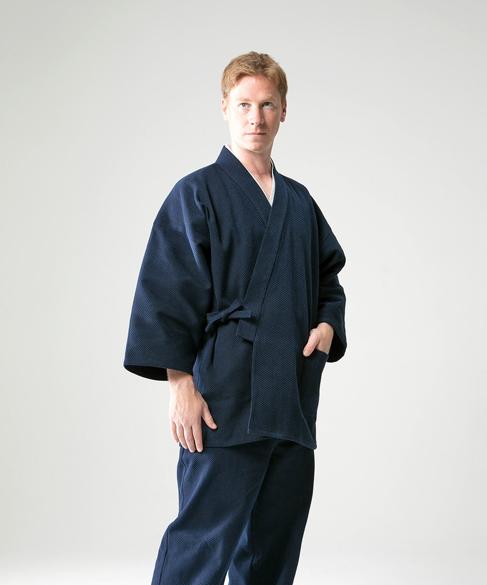 2012 Thick Yarn Sashiko-ori Samue / 100% Cotton – wasuianjapan