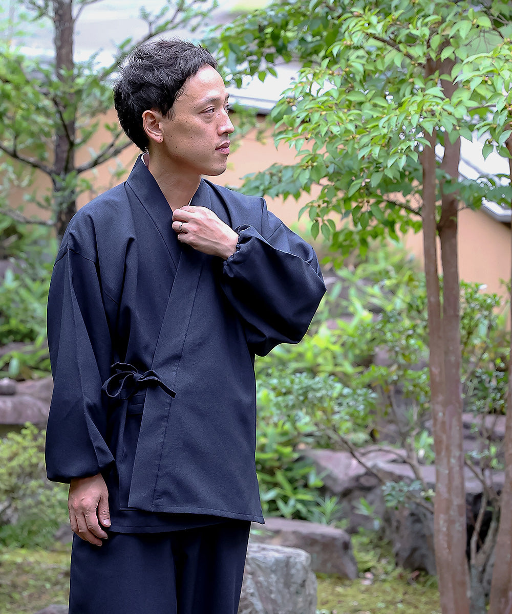 Chambray Fully Lined Samue [HIJIRI] – Warm Winter Japanese Samue