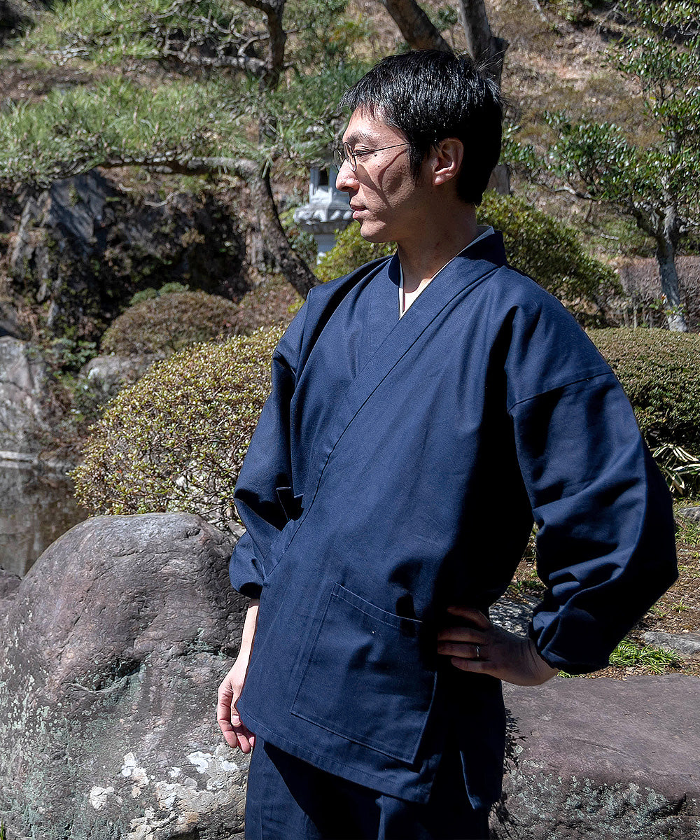 Nanako-ori Samue – Authentic Japanese Samue in Cotton, Made in