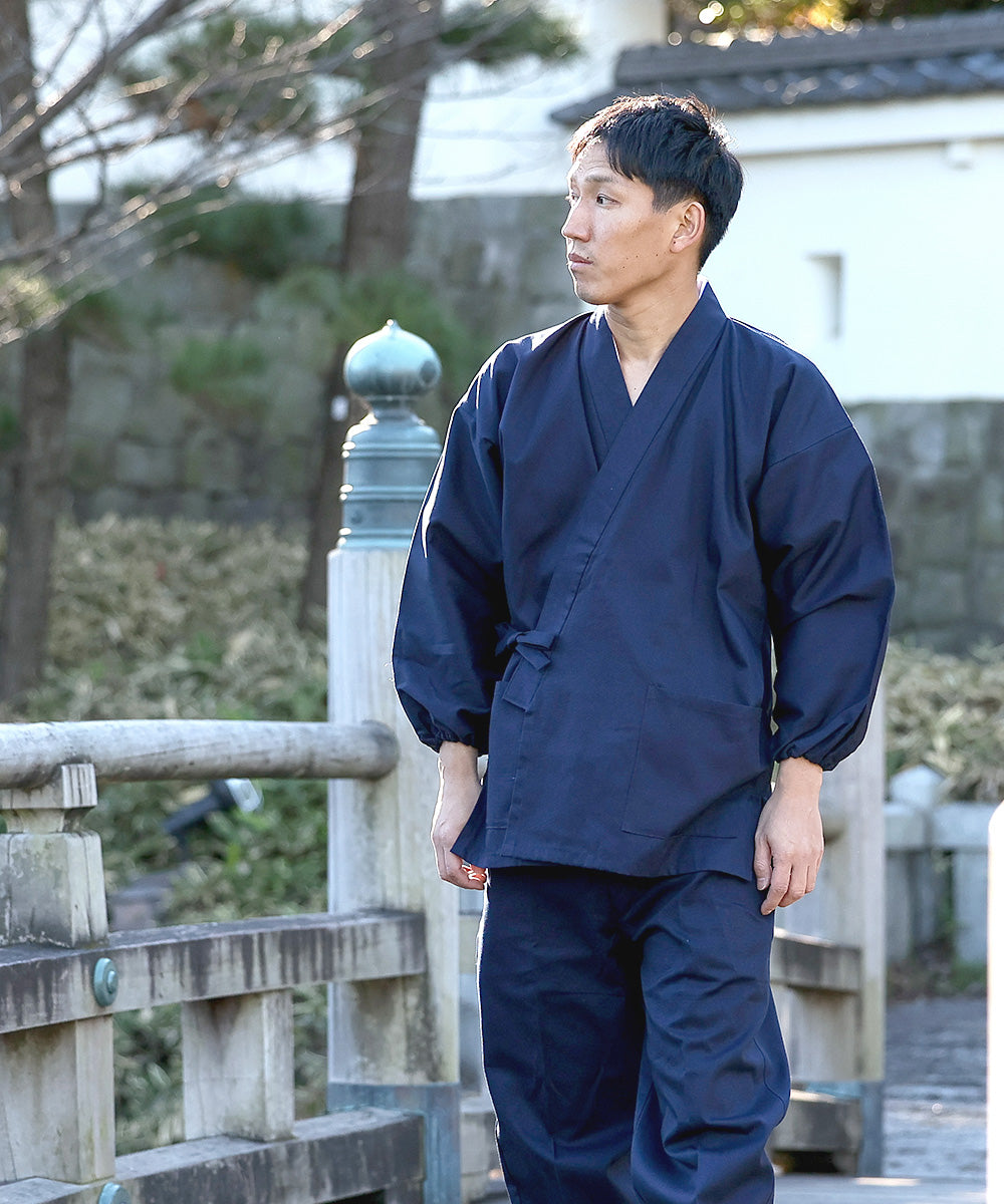 Nanako-ori Samue – Authentic Japanese Samue in Cotton, Made in