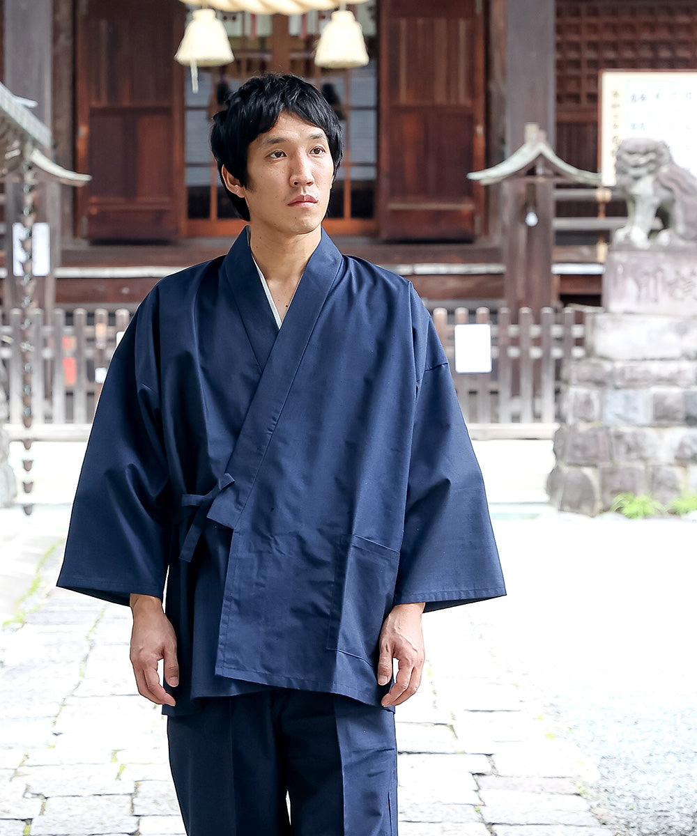 Shoken (Pure Silk) Tsumugi Samue – Premium Japanese Samue in Silk