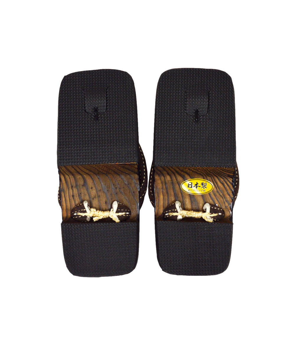 Sashiko-ori Hanao Geta – Traditional Japanese Geta Sandals with